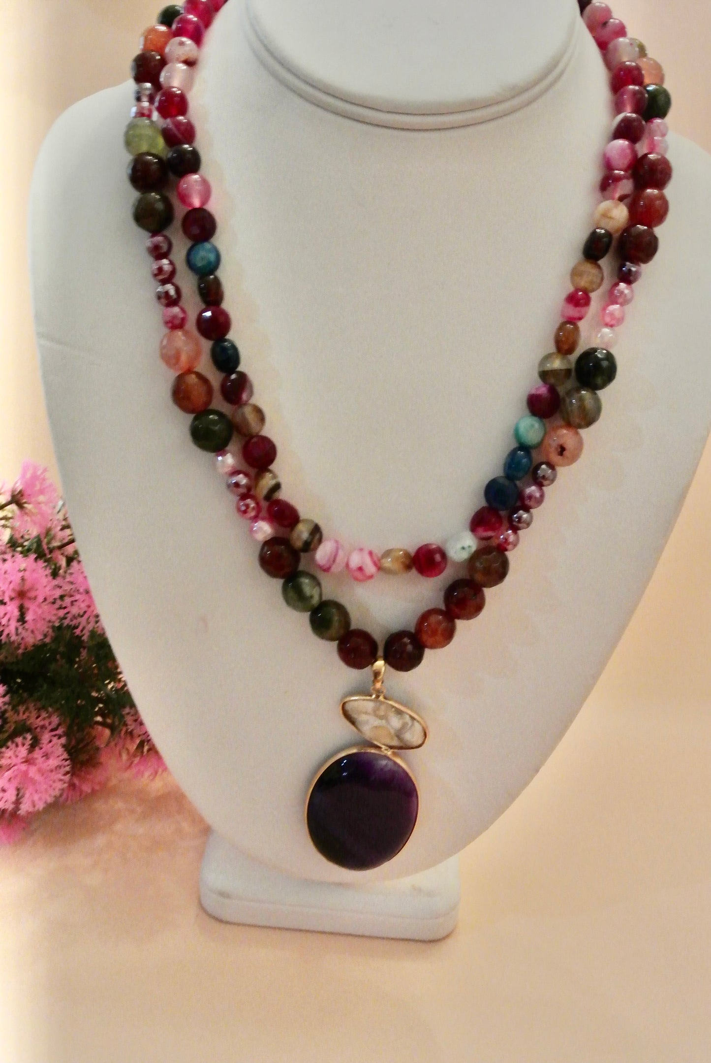 Amethyst stone mix with N-142