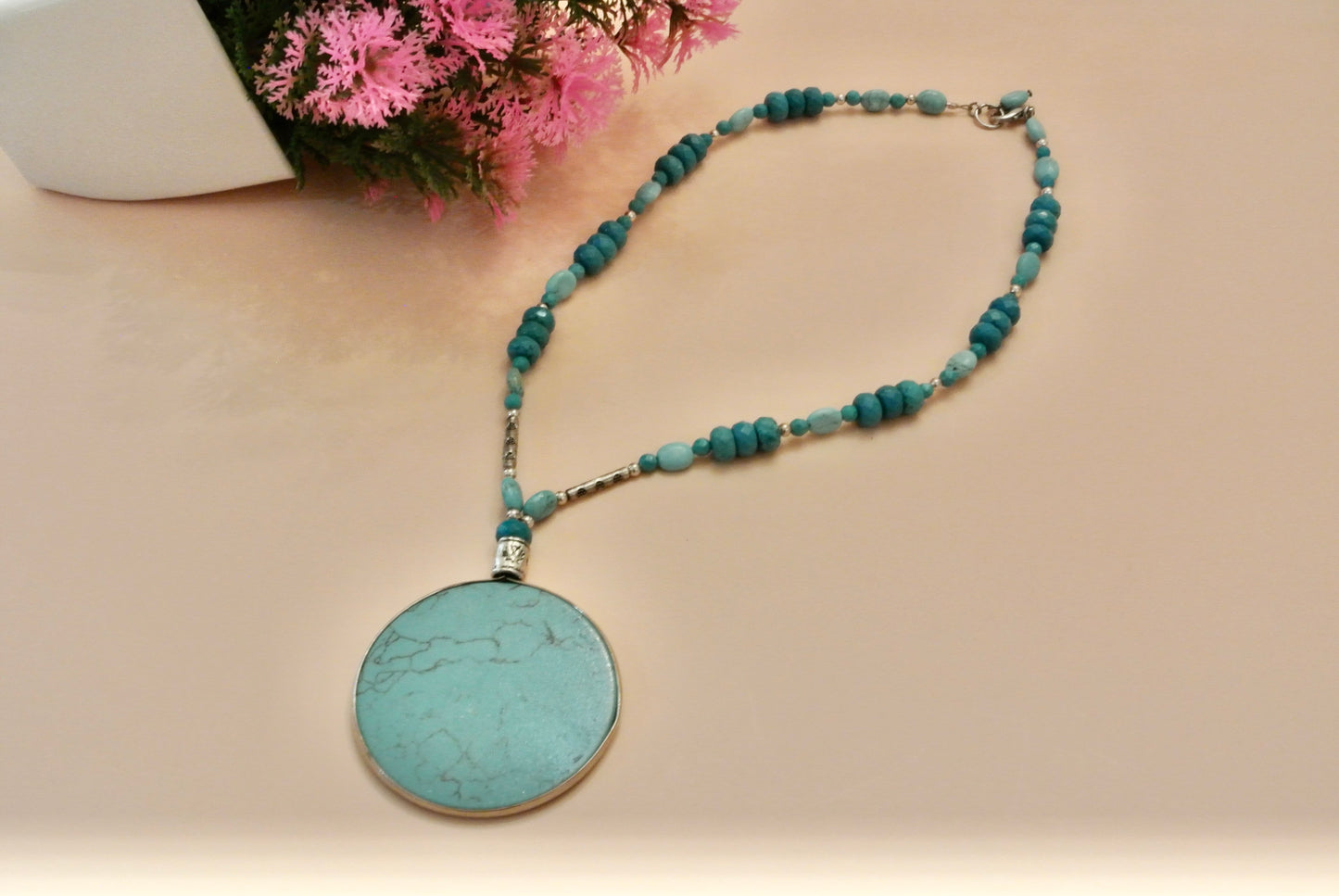 Turquoise Necklace N-154