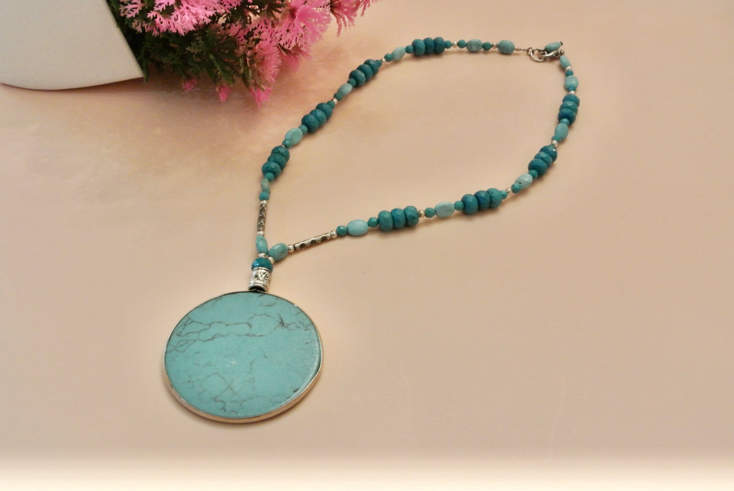 Turquoise Necklace N-154