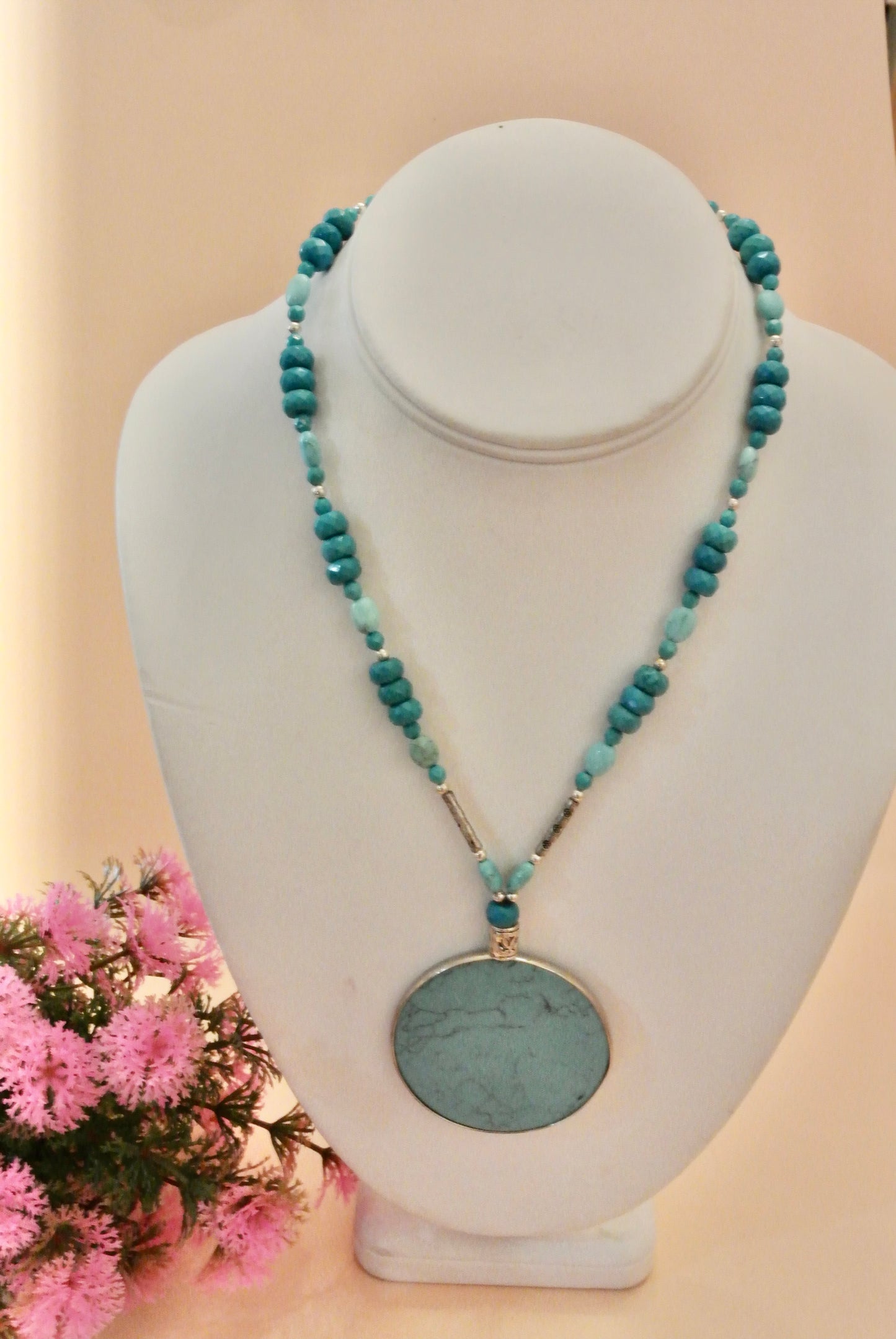 Turquoise Necklace N-154