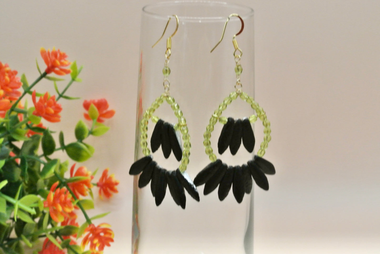 Daggers Two colors Earrings E-194