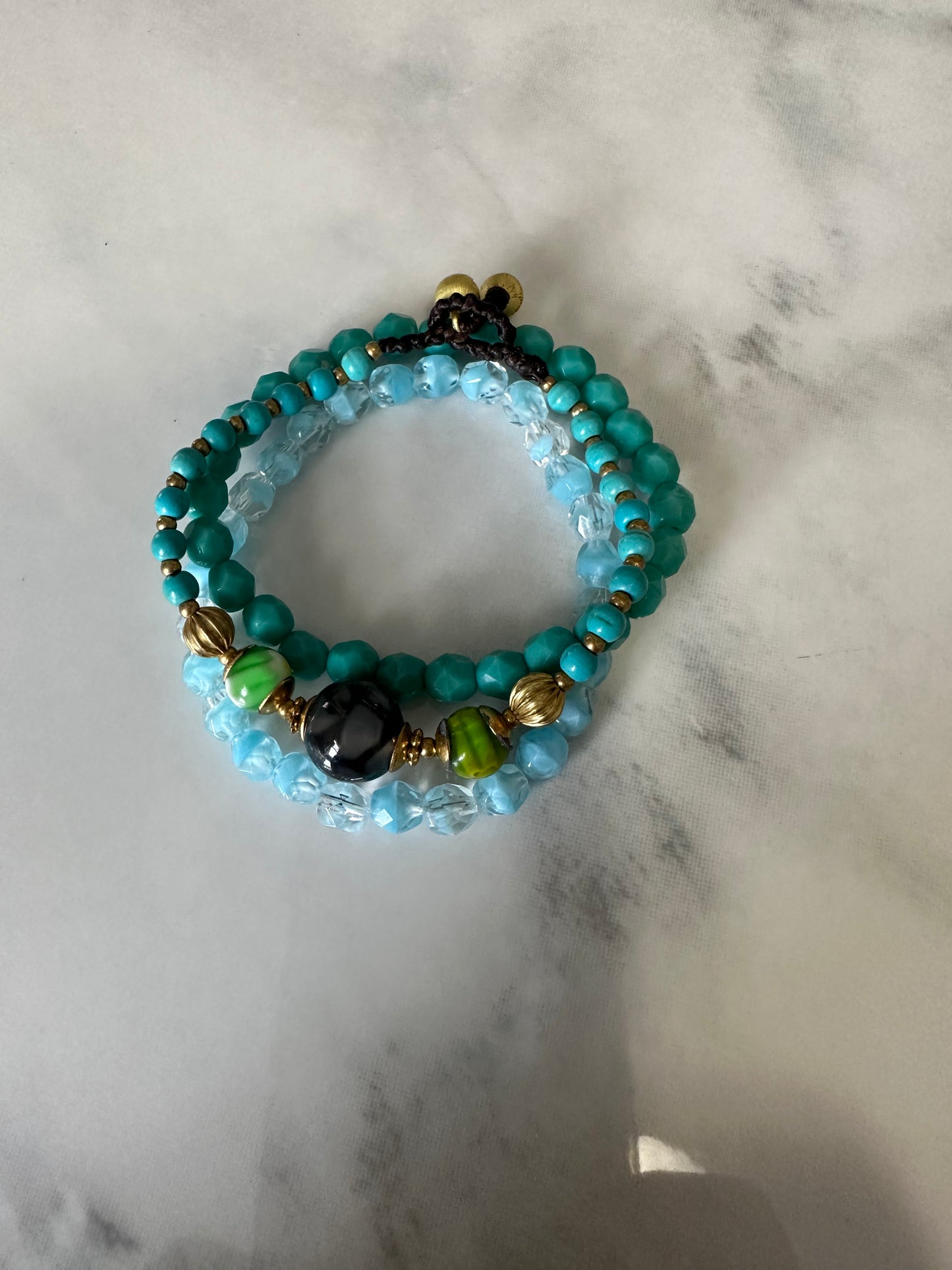 Aqua Mix Bracelets B-112