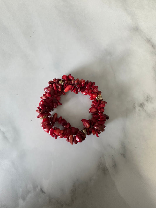 Red Coral Bracelets B-106