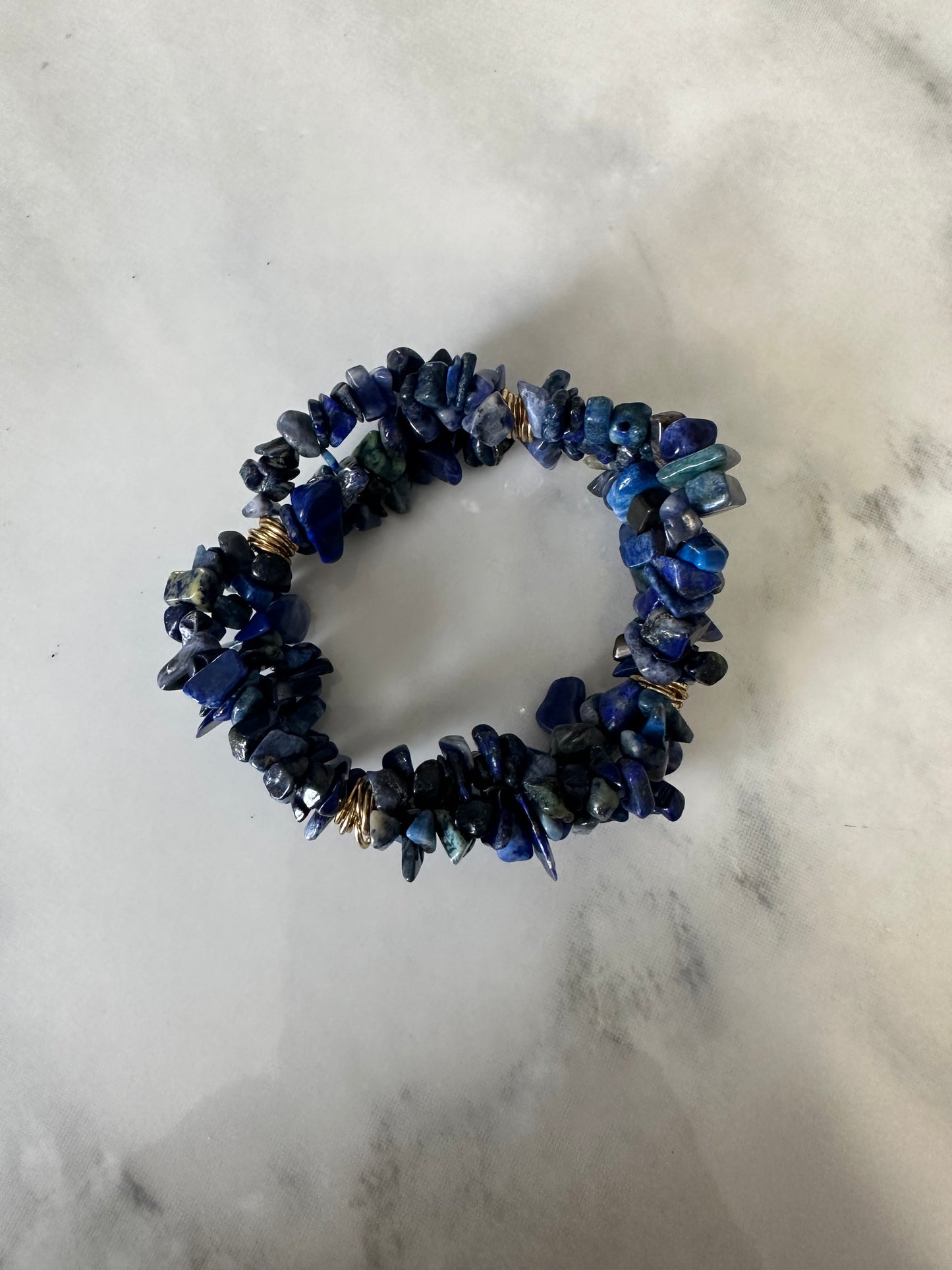 Dark Blue Sodalite Bracelets B-104