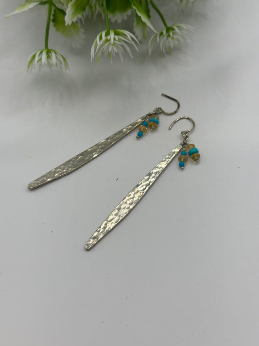 Silver Plated Earrings E-153