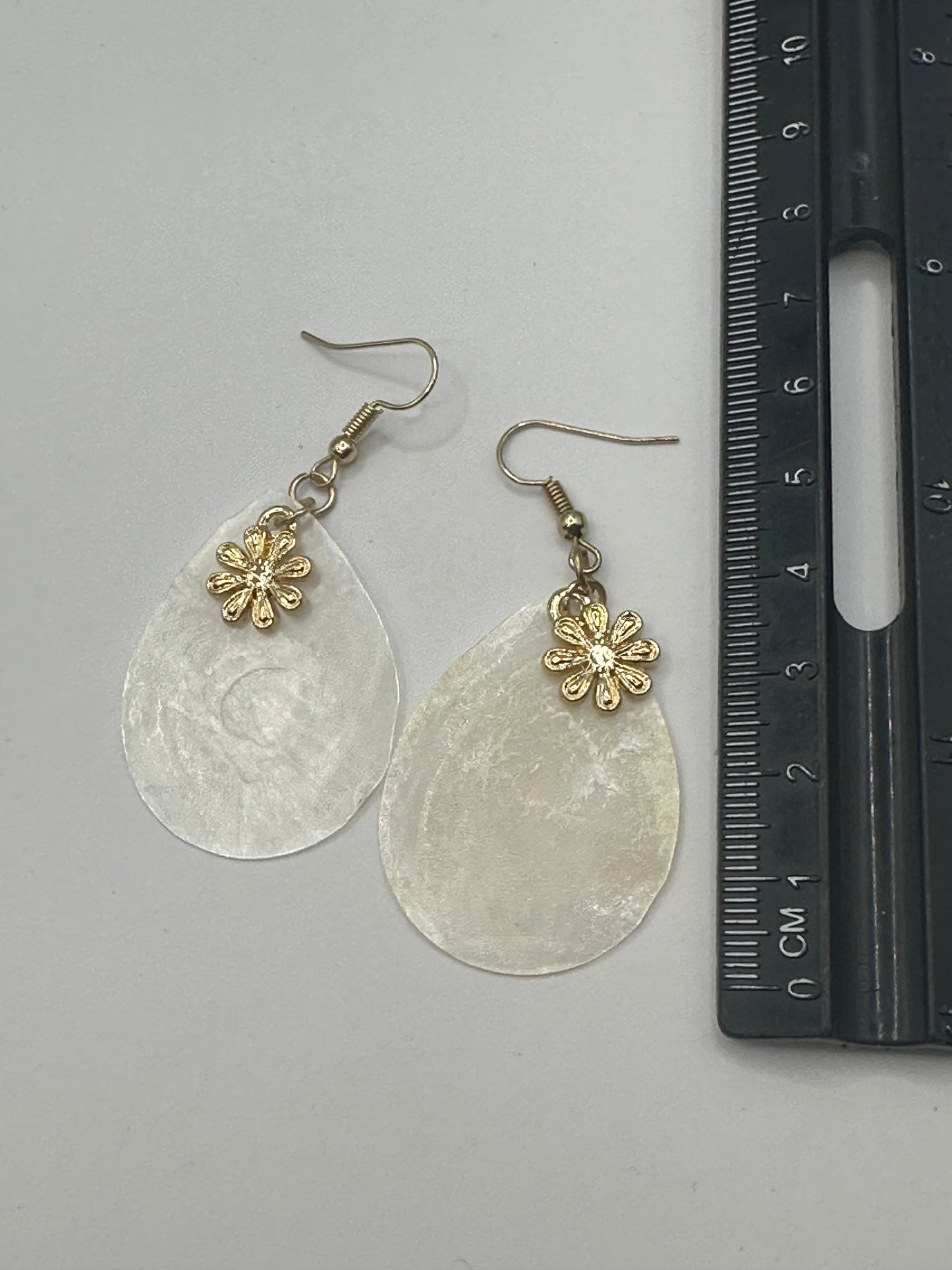 Large flower Earrings E-146