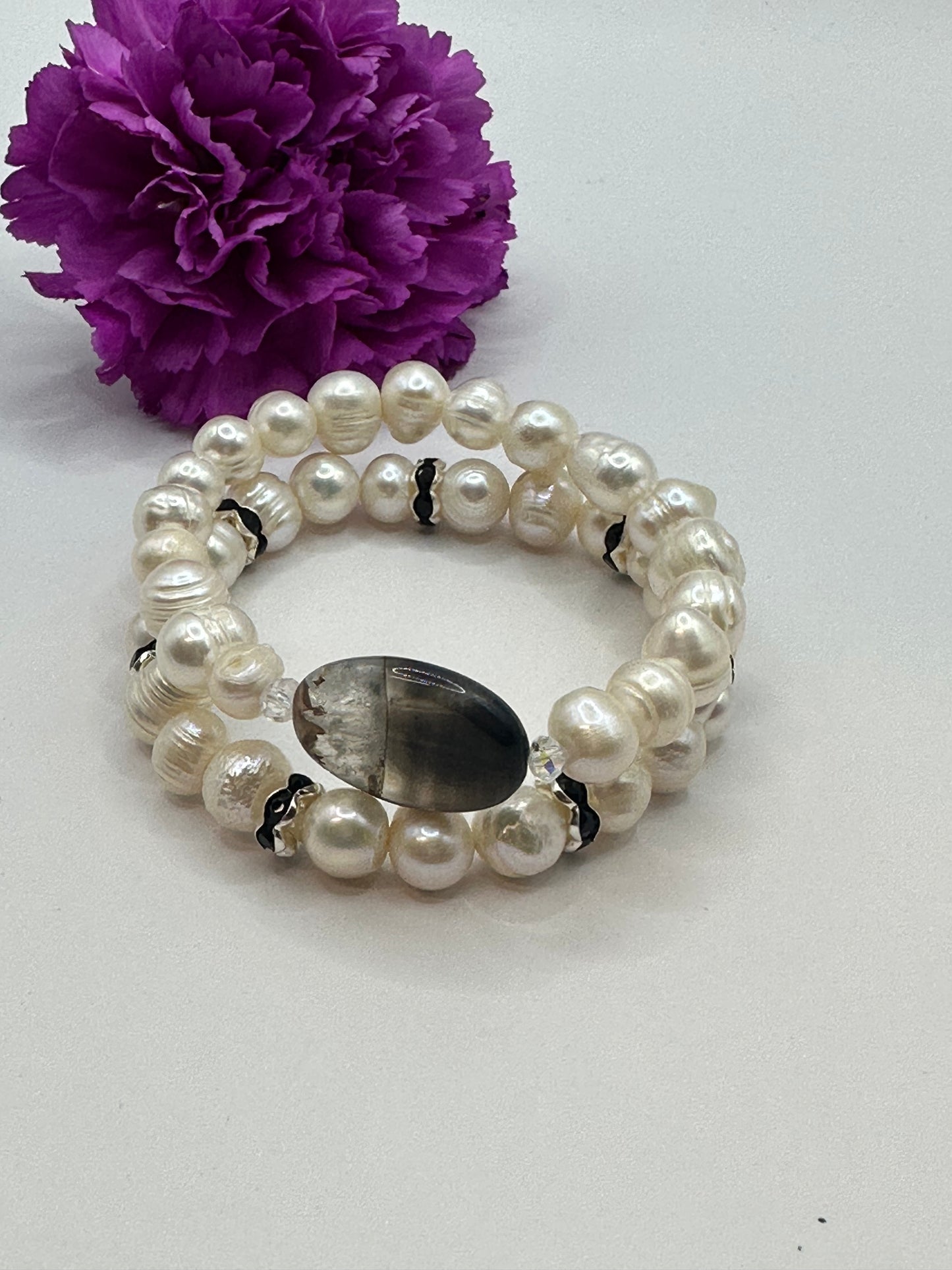 Stackable Pearls Bracelets B-157