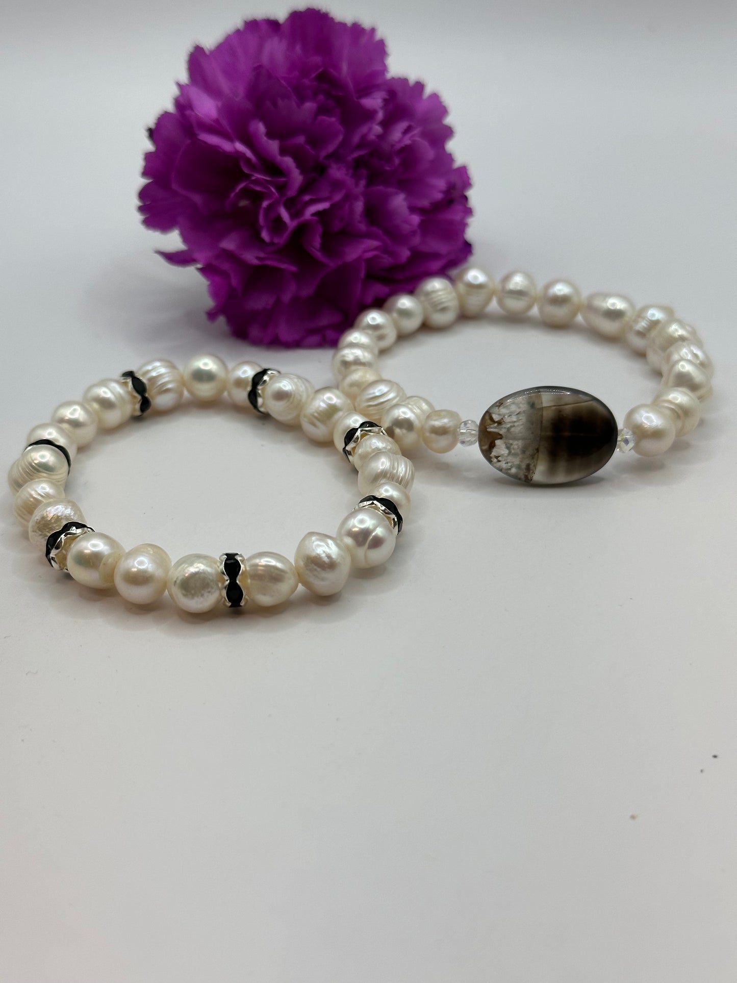 Stackable Pearls Bracelets B-157