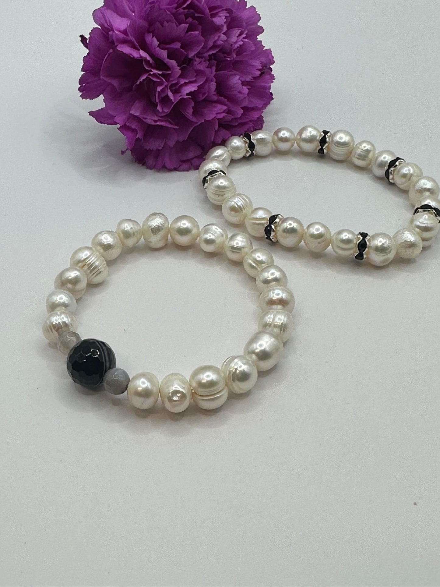 Stackable Pearls Bracelets B-158