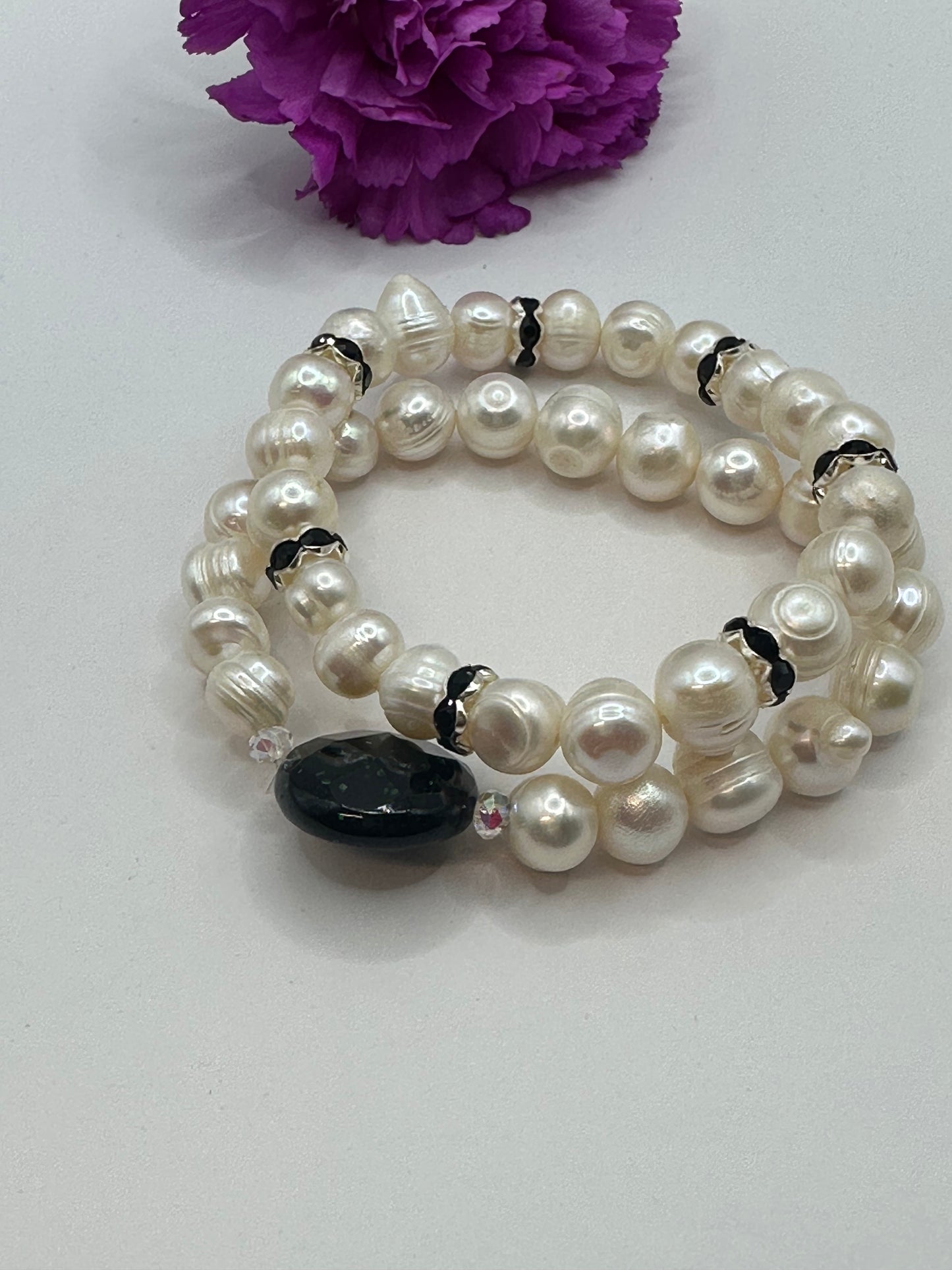 Stackable Pearls Bracelets B-162