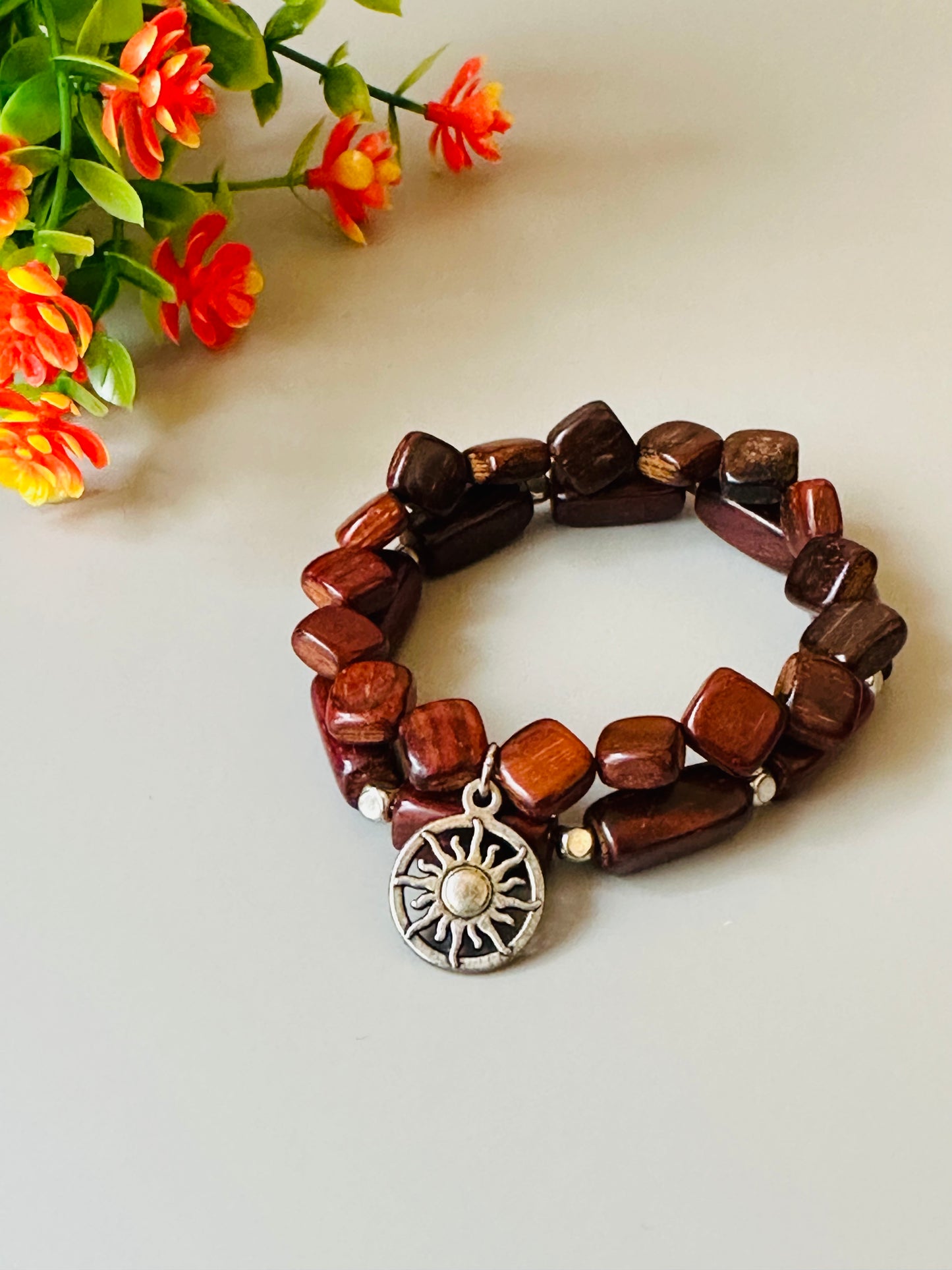 The Sun Wood Mix Bracelets B-174