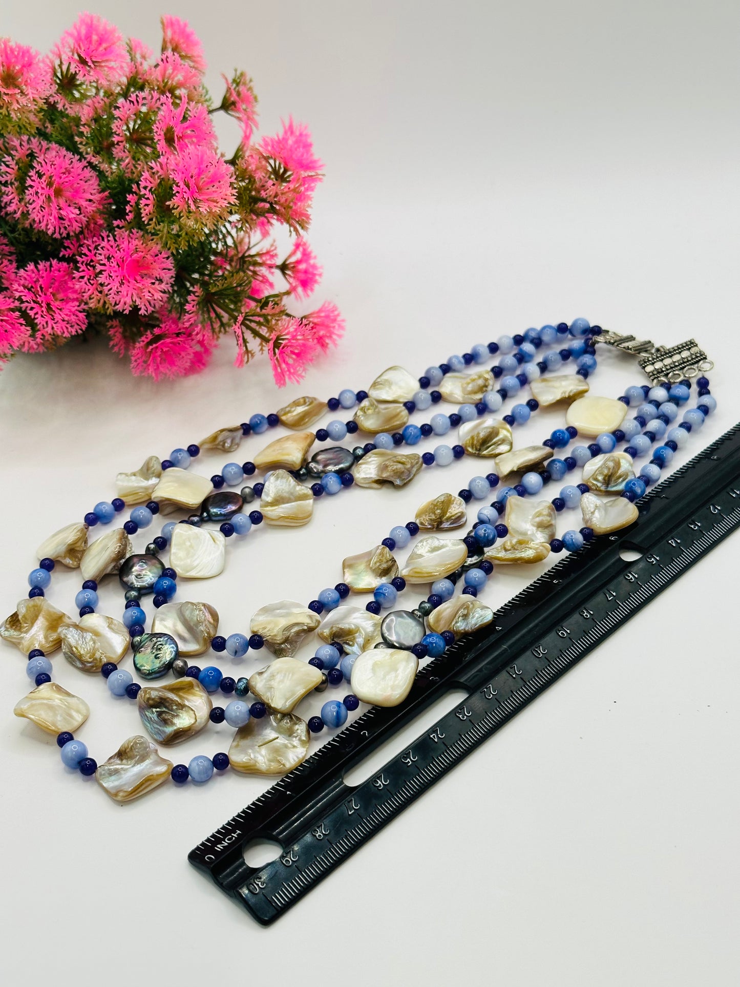 Shell Multi strands Necklace N-100