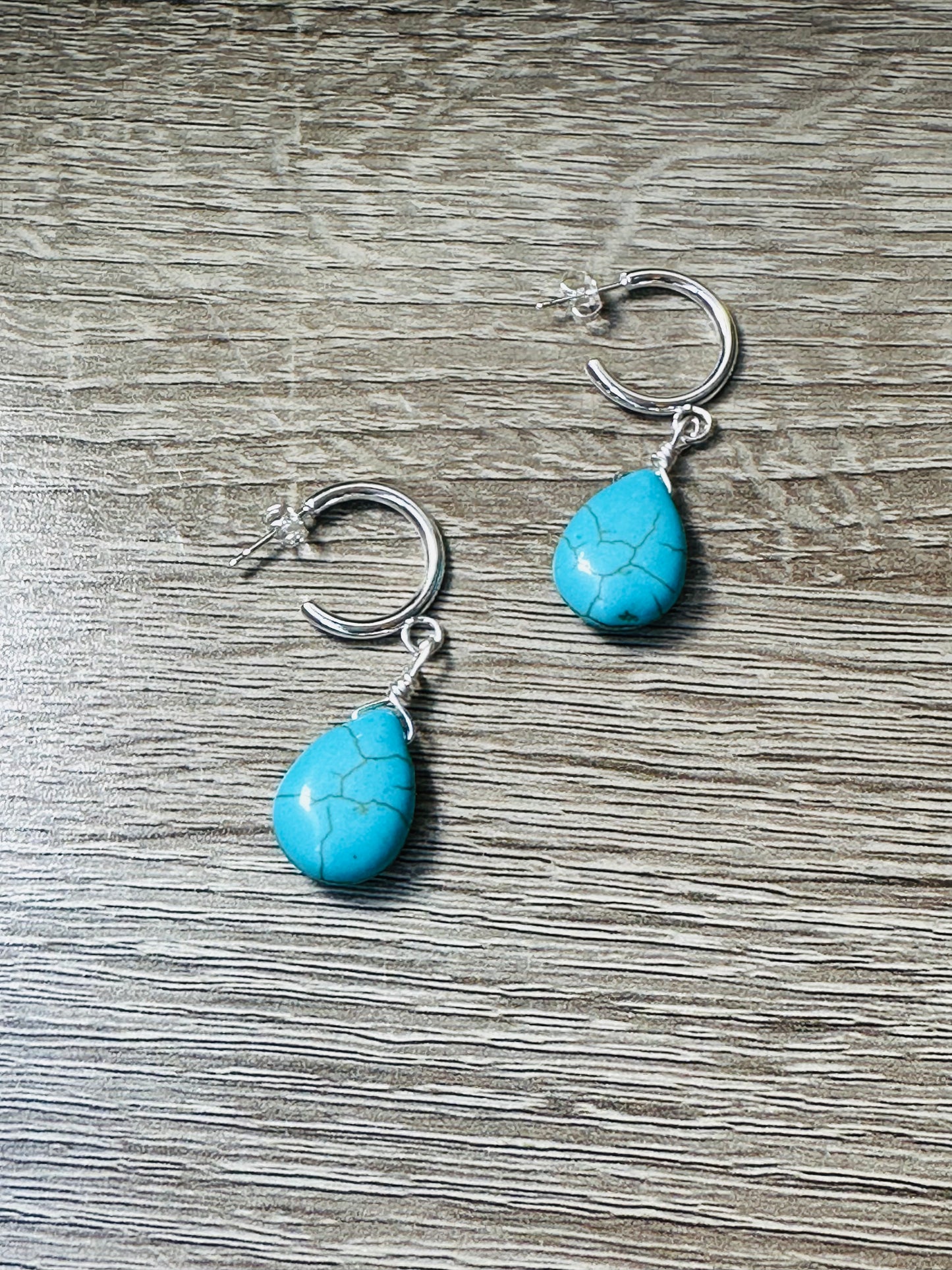 Turqouise dro earrings E-245