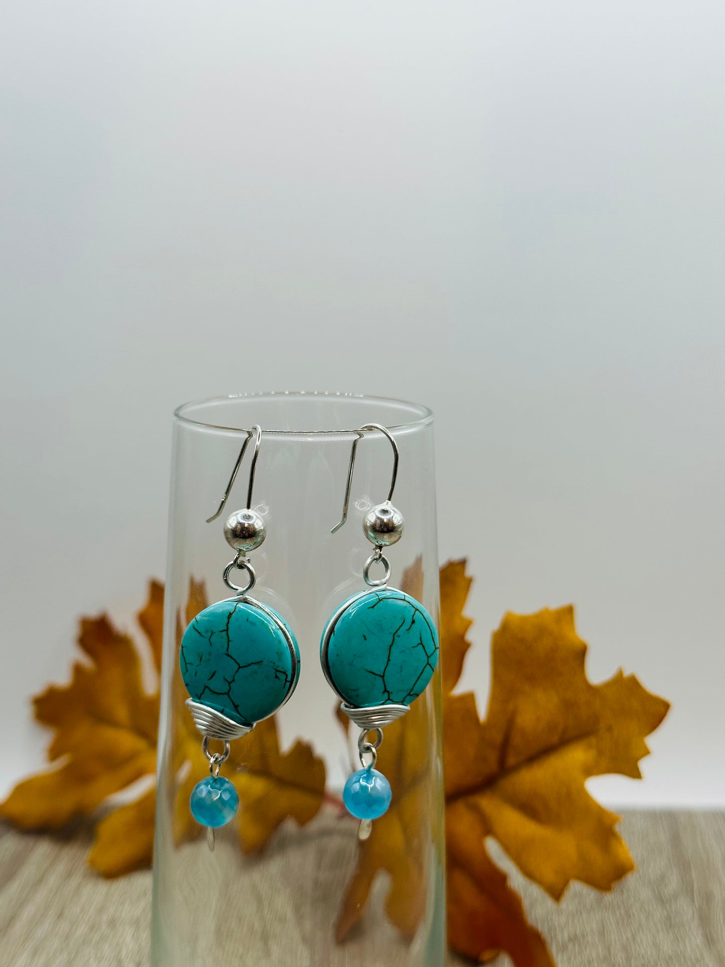 Turquoise Earrings E-233