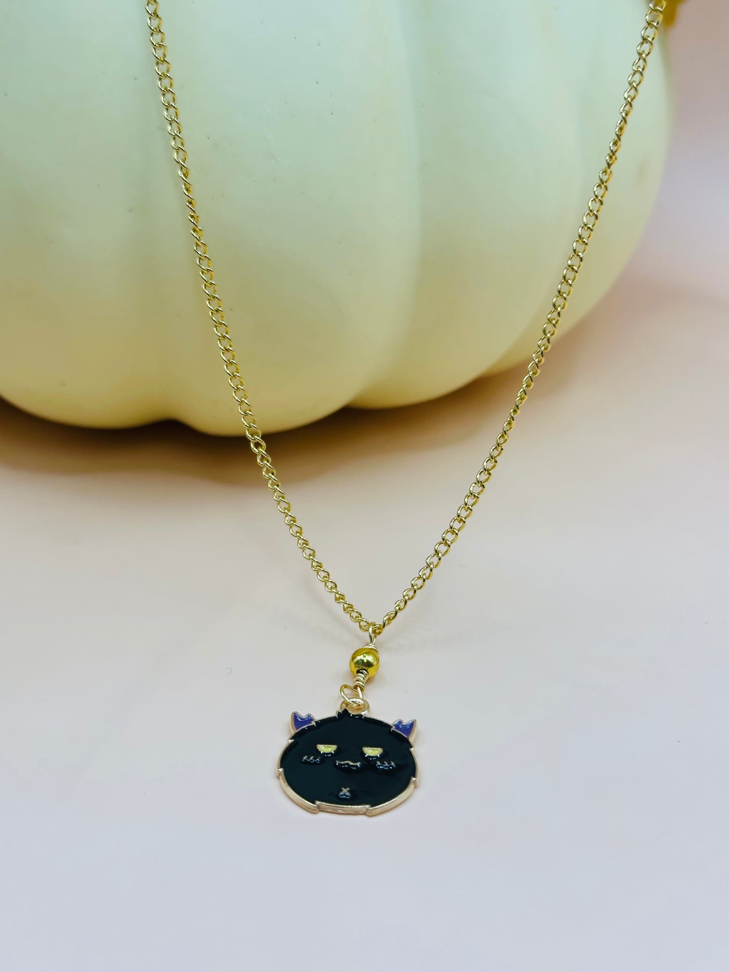 Necklace enamel charm NHN-06