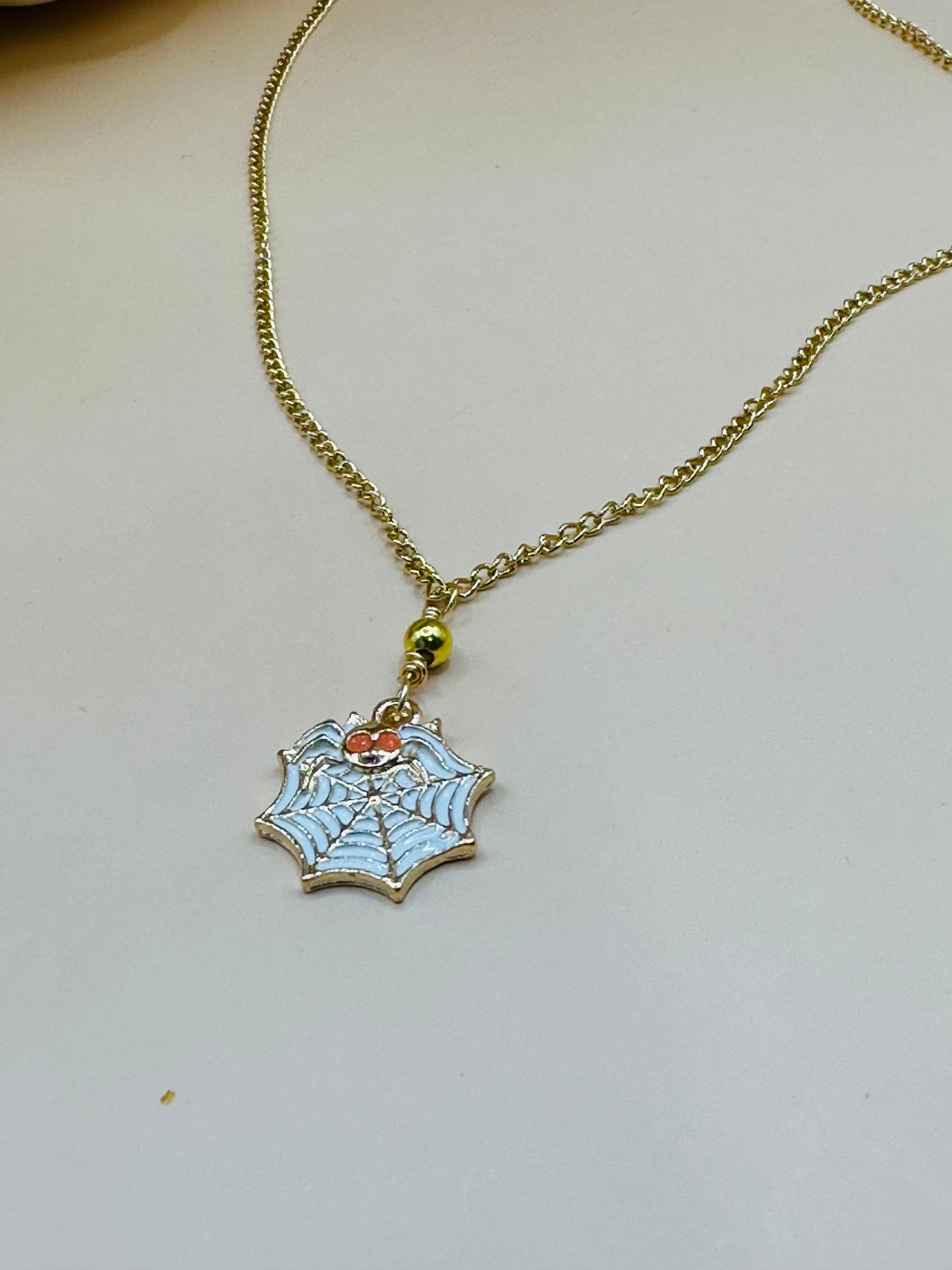 Necklace enamel charm NHN-07