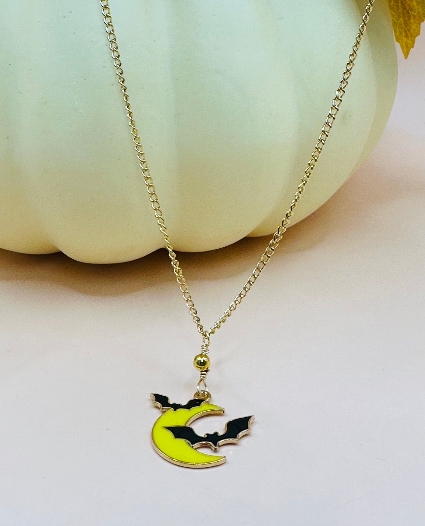 Necklace enamel charm NHN-09