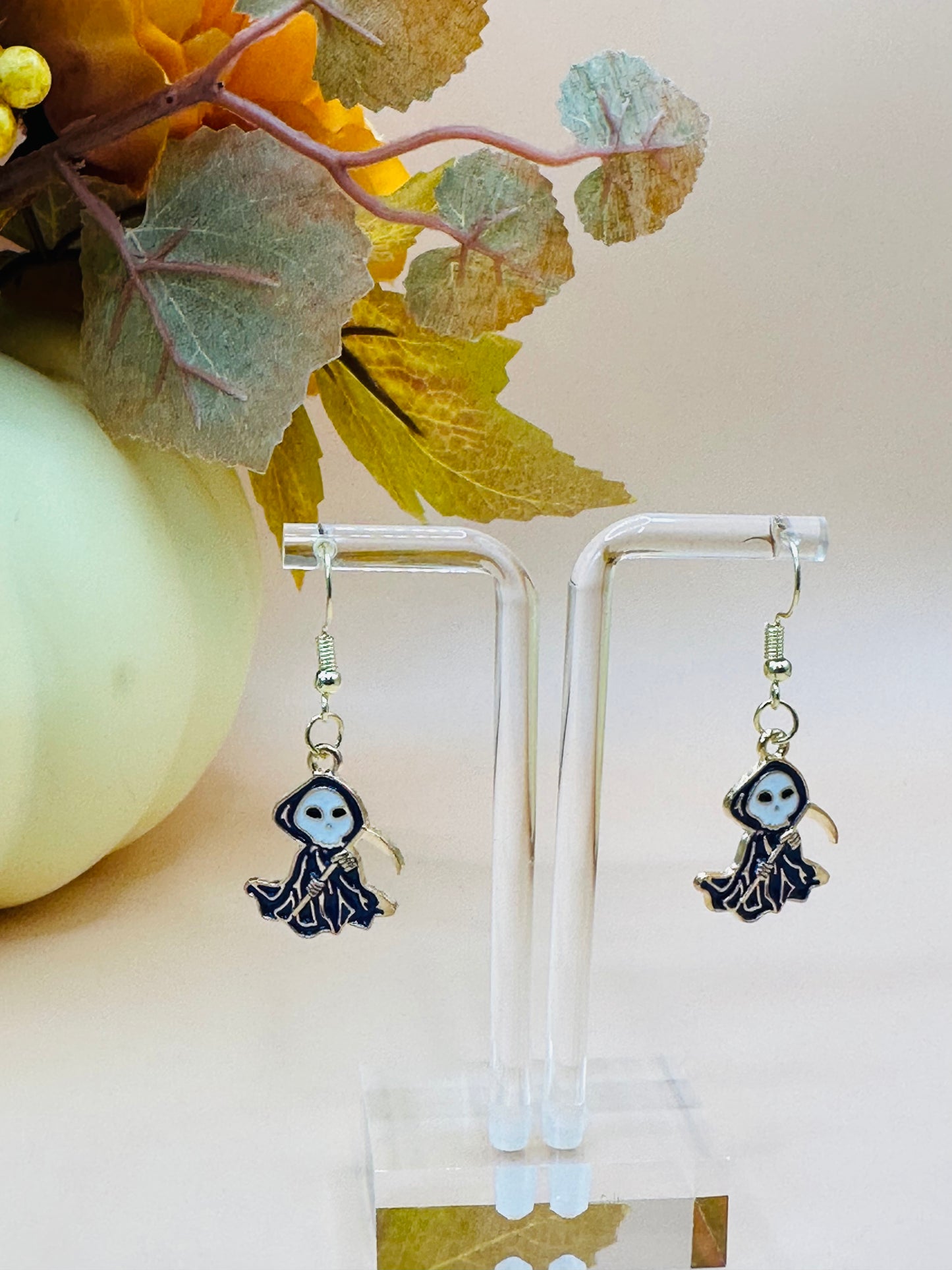 Earrings enamel EHN-11