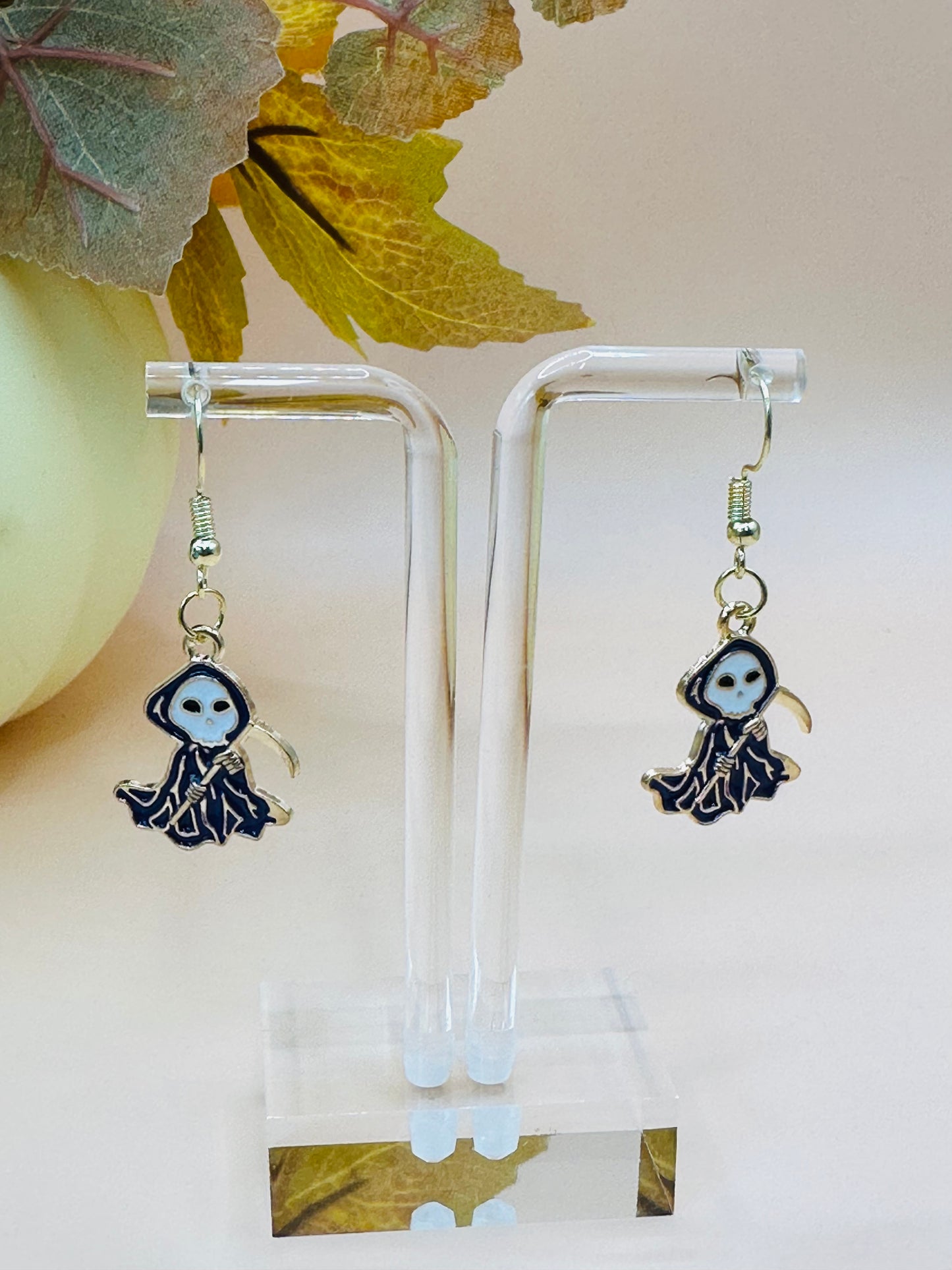 Earrings enamel EHN-11