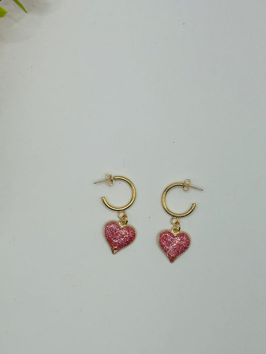 Hearts earrings VE-003