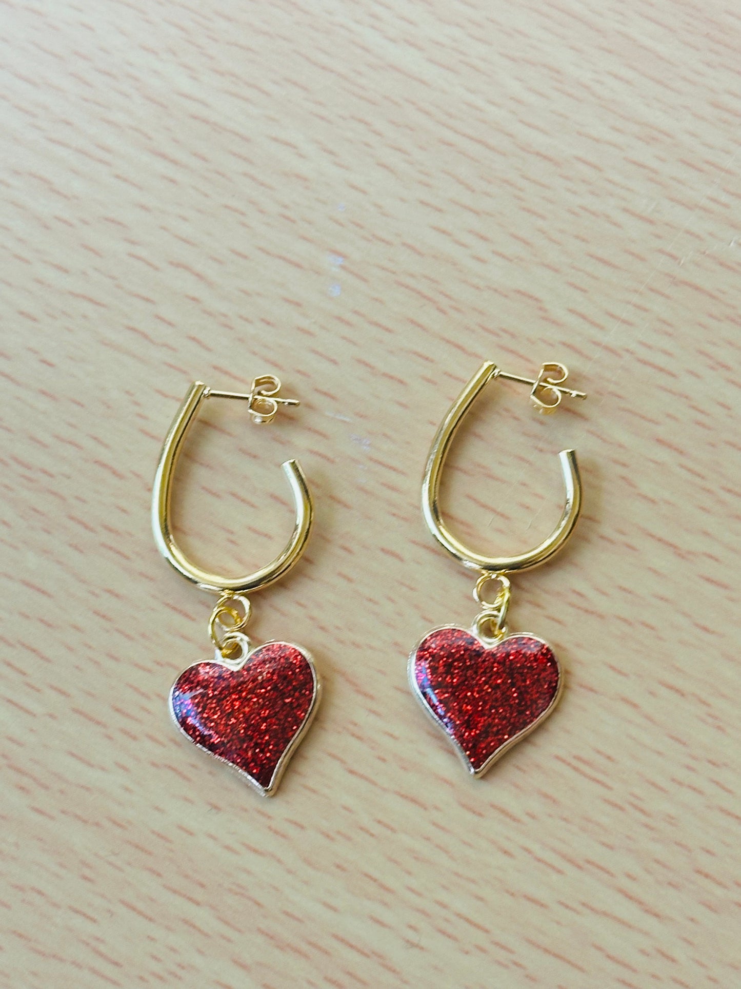 Hearts earrings VE-006