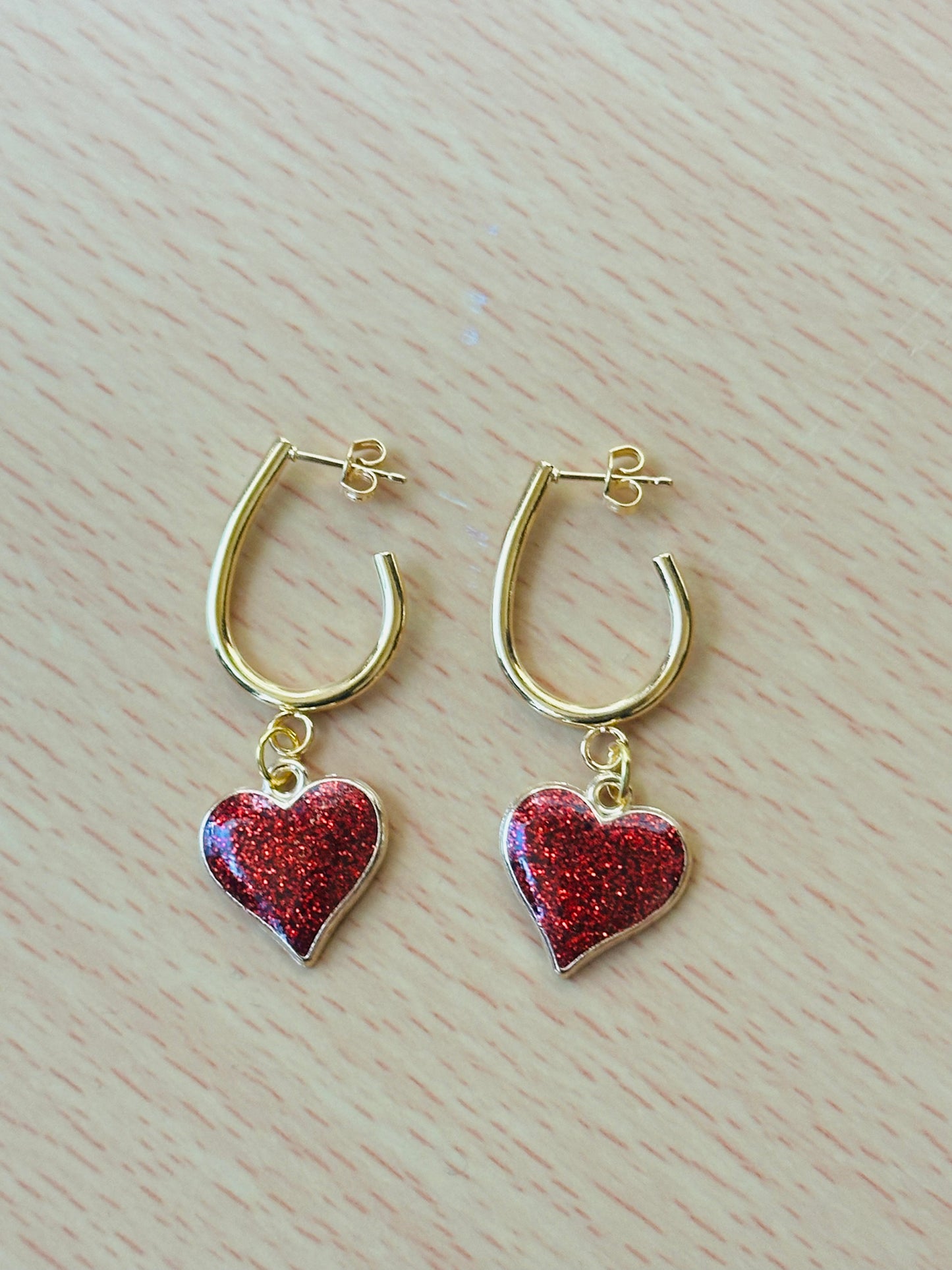 Hearts earrings VE-006