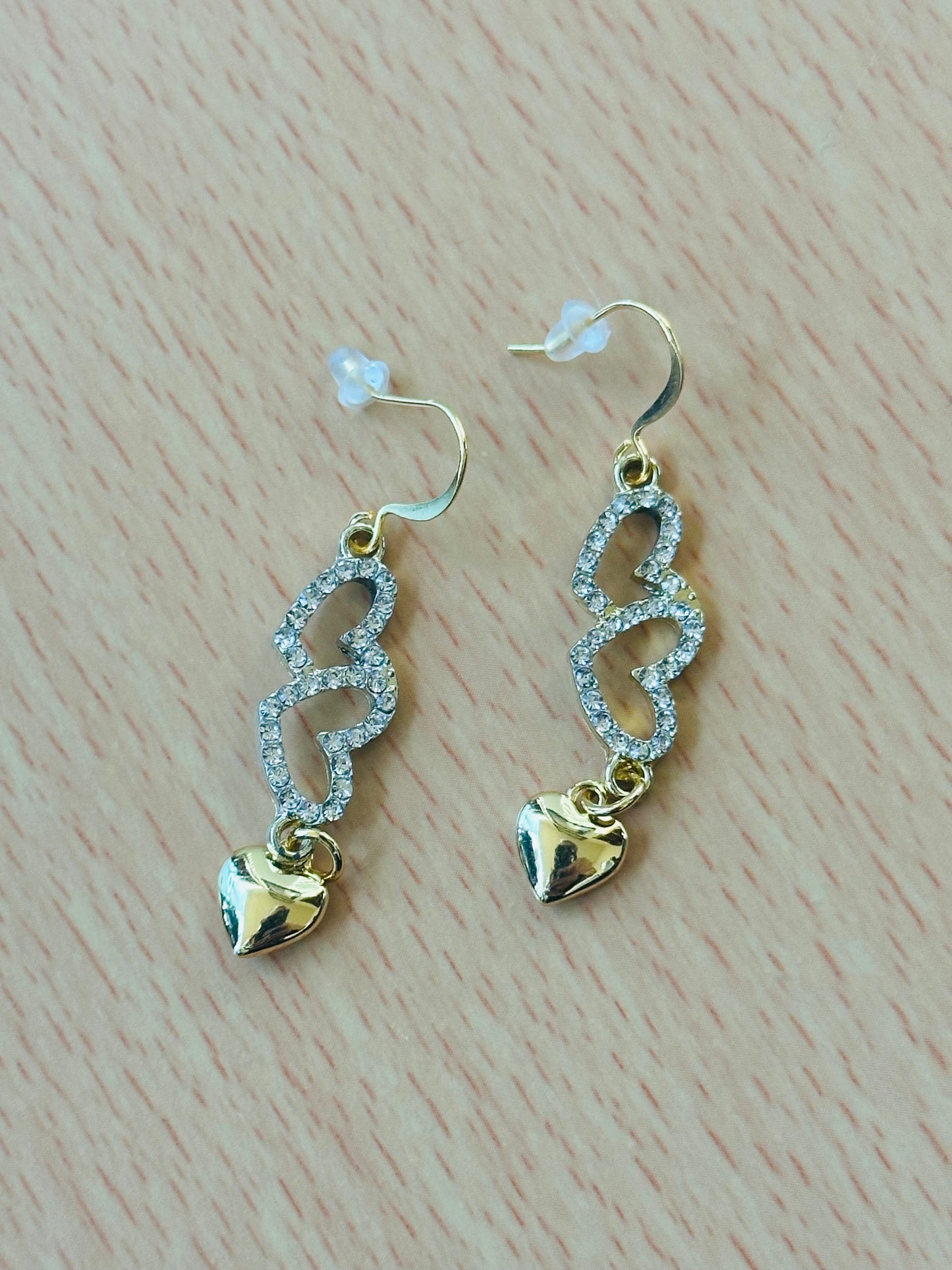 Hearts earrings VE-008