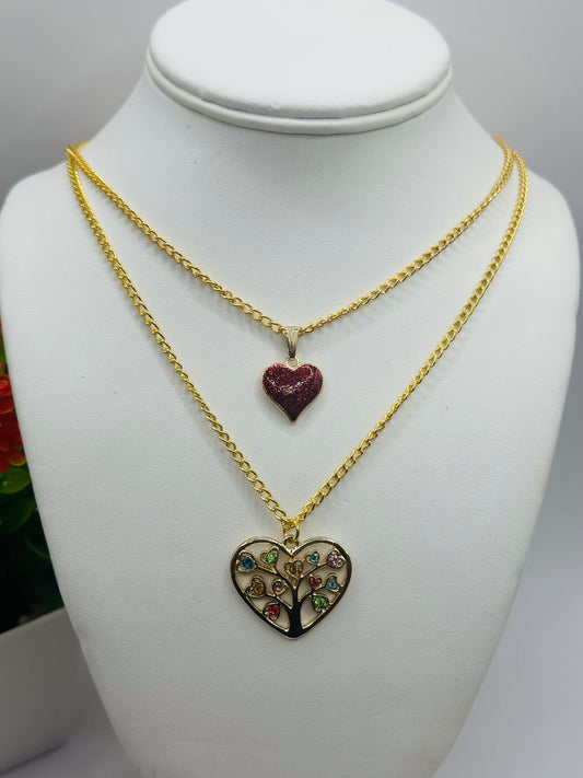 Hearts necklaces VN-003