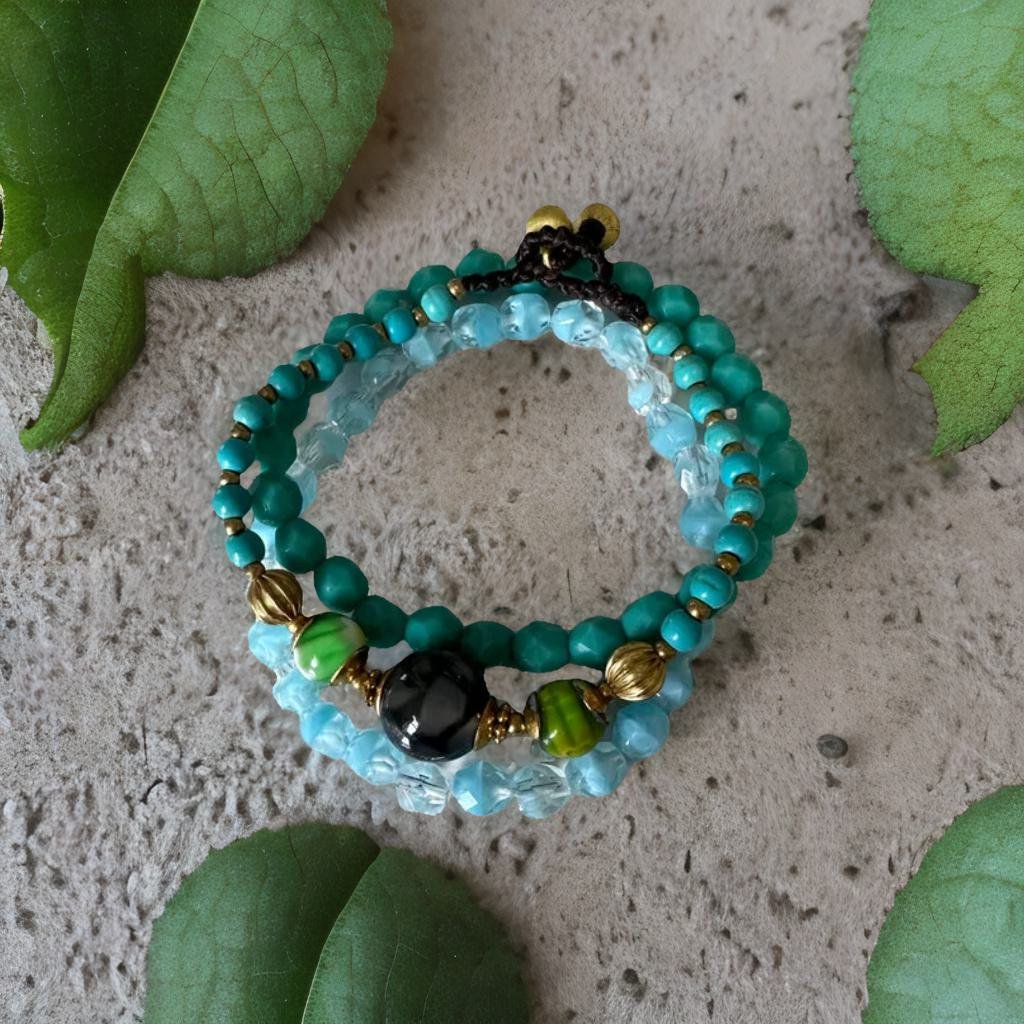 Aqua Mix Bracelets B-112